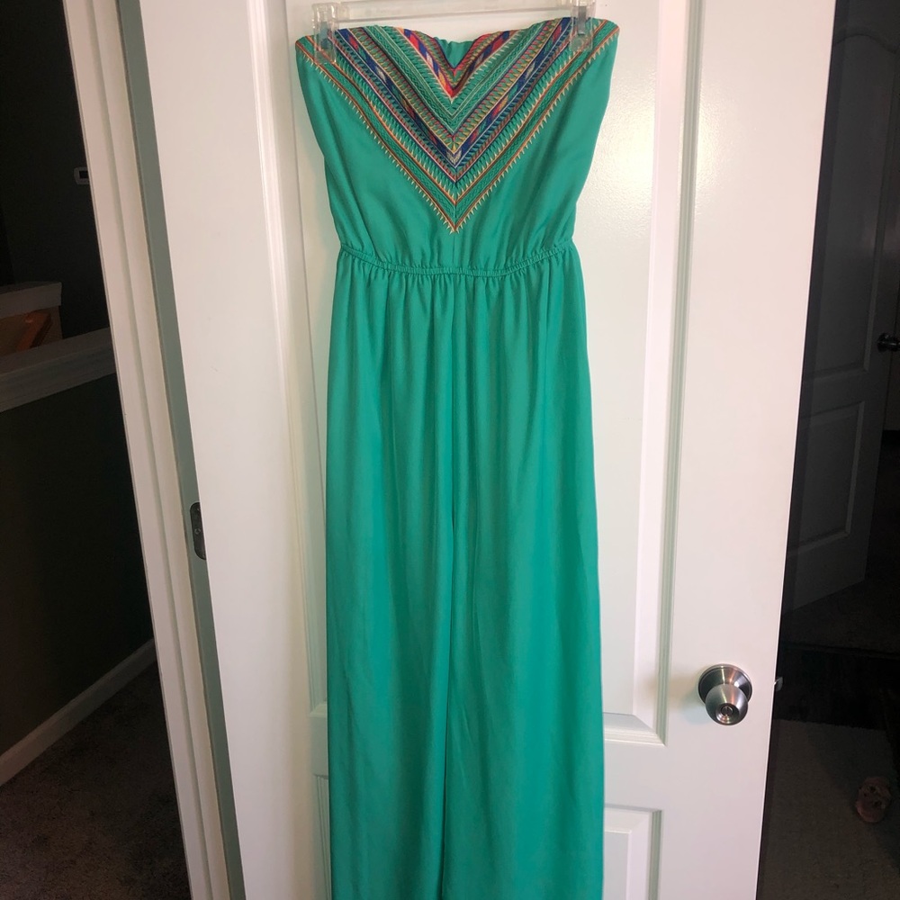 Mint green, jumpsuit